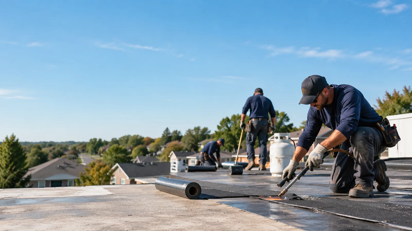 Flat Roof Leak Repair providers in Central, LA